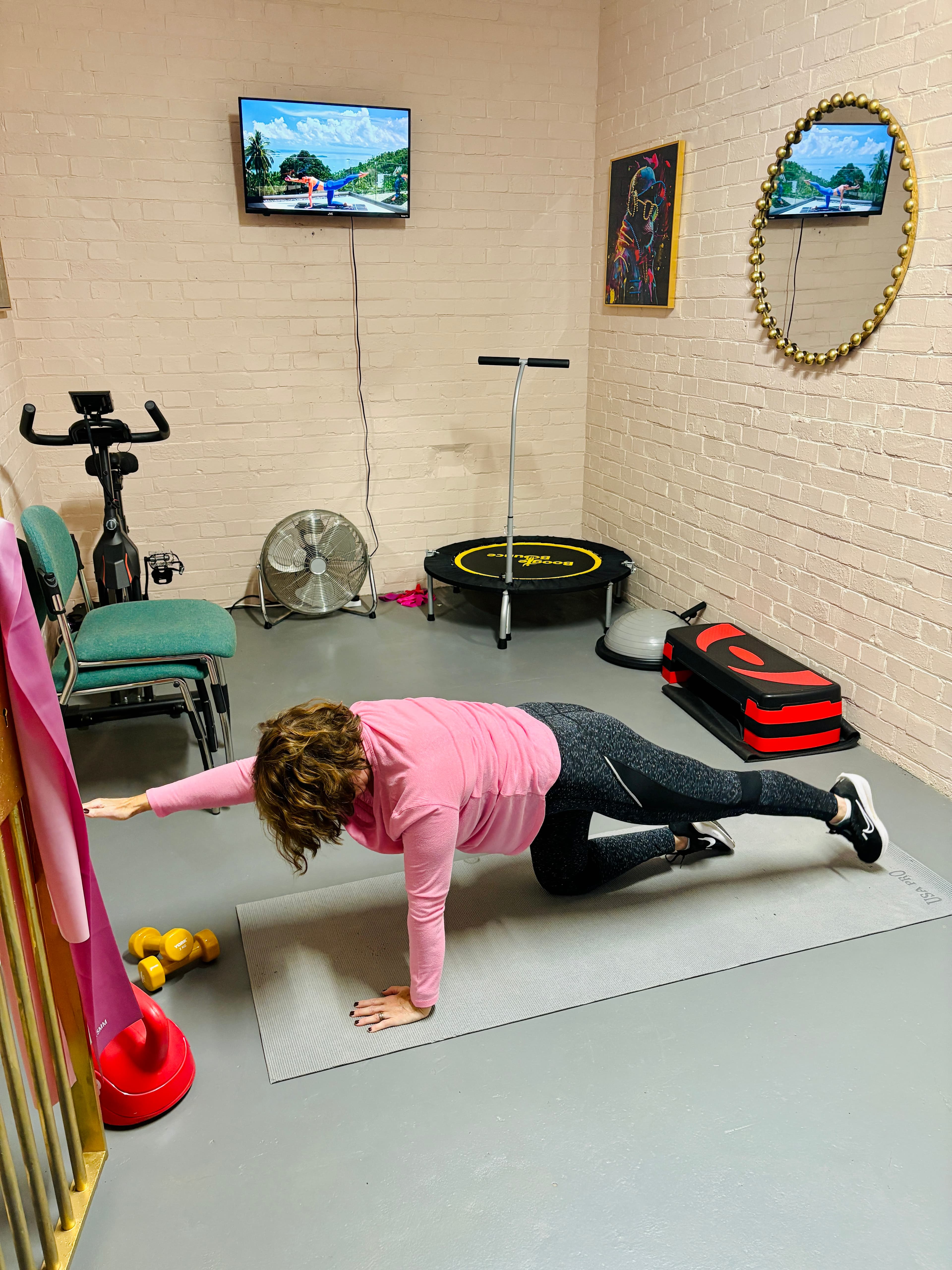 The Vault workout room