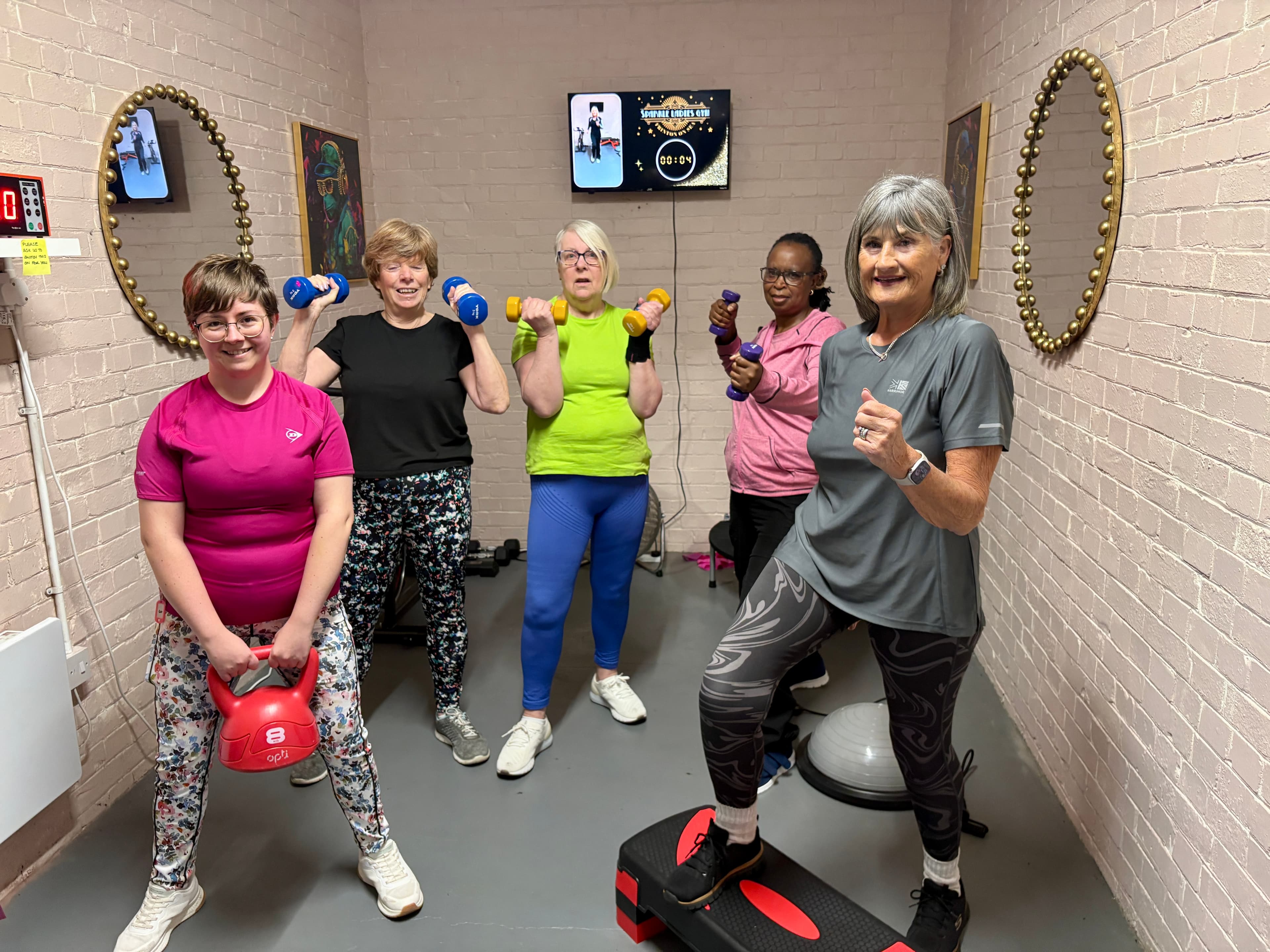 The Vault workout room