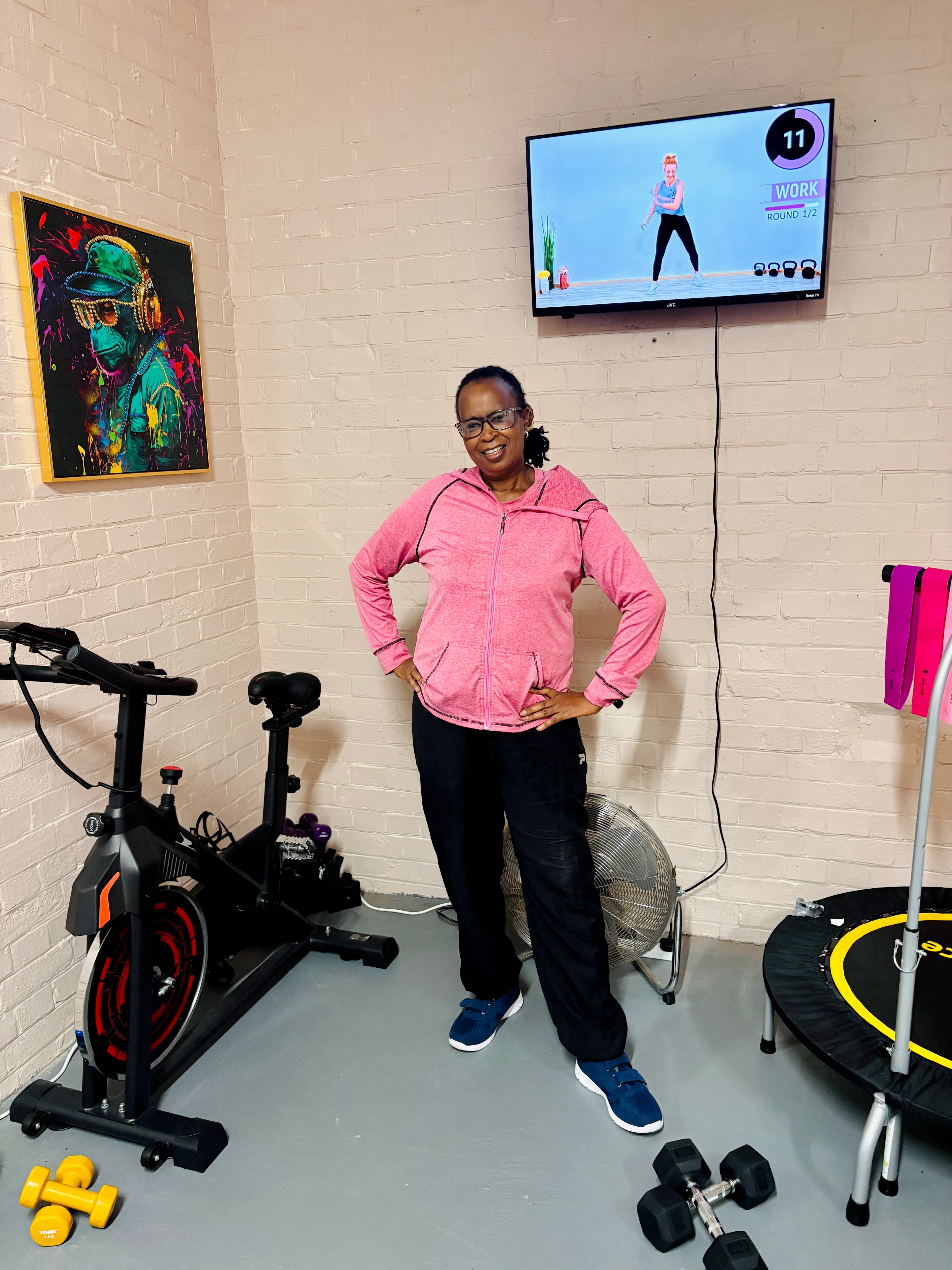 The Vault workout room